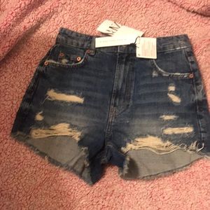 (NWT) Zara The High Waist Shorts